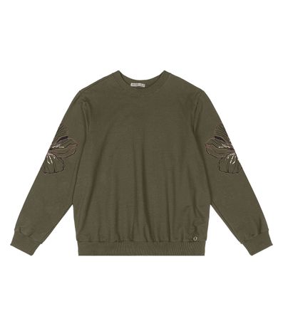 Blusão Feminino Plus Size Secret Glam Verde