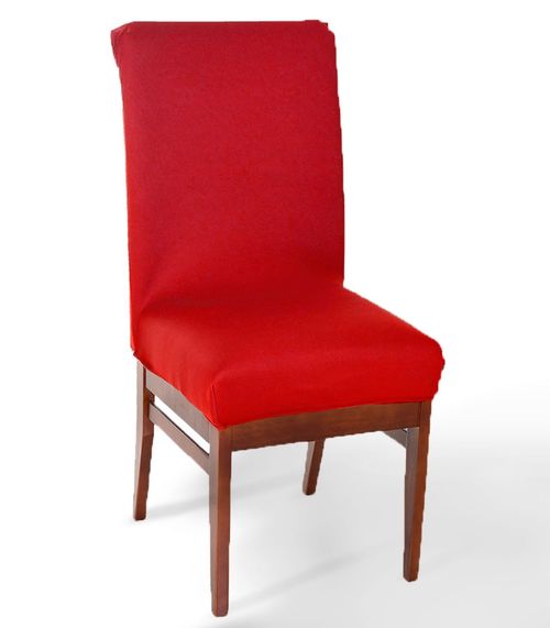 Capa De Cadeira Malha Gel Bene Casa Vermelho