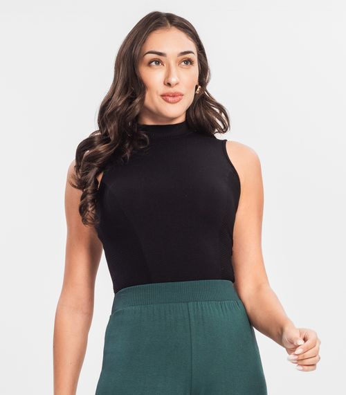 Regata Feminina Lisa Endless Preto