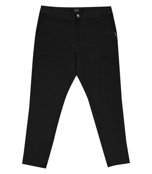 Calça Masculina Plus Size Moletinho Diametro Preto