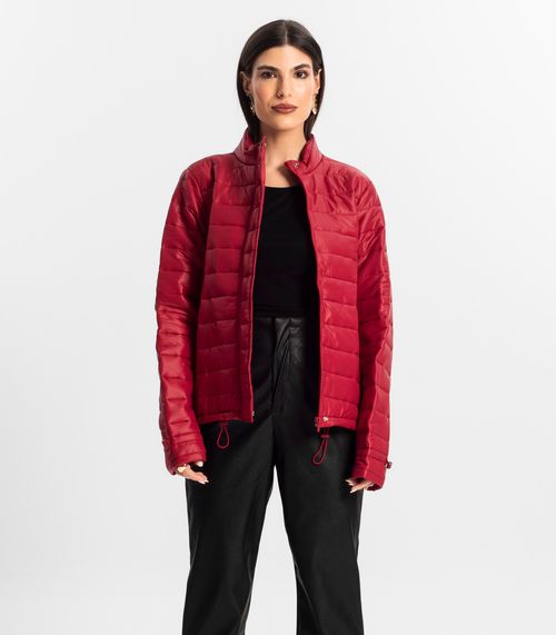 Jaqueta Feminina Microfibra Endless Vermelho