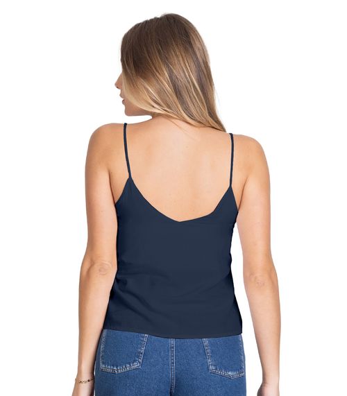 Blusa de Alça Feminina Select Azul