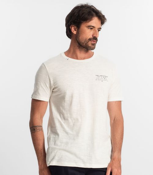 Camiseta Masculina Diametro Bege