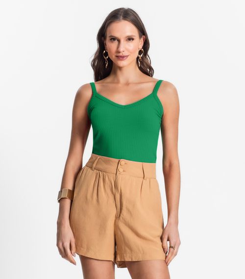 Blusa de Alça Feminina Select Verde