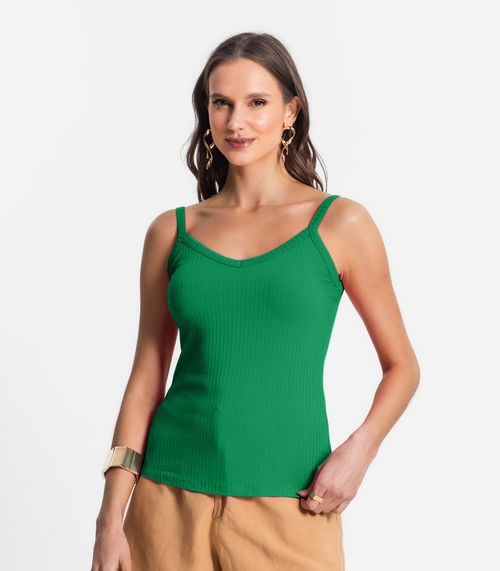 Blusa de Alça Feminina Select Verde