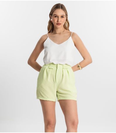 Shorts Feminino Cós Duplo Air Flow Endless Verde