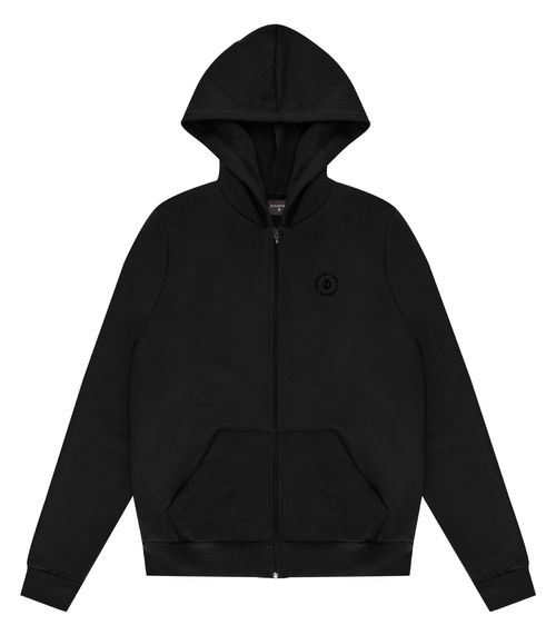 Jaqueta Masculina Moletom Com Capuz Diametro Preto