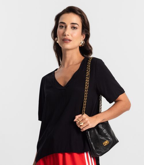 Blusa Feminina Lisa Endless Preto