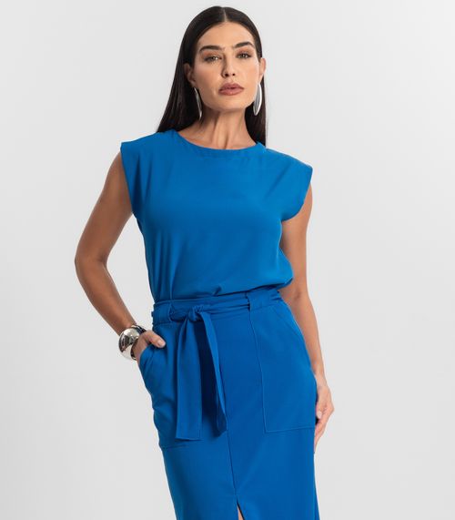 Regata Feminina Lisa Endless Azul
