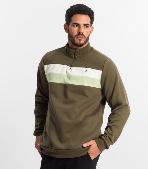 Blusão Masculino Moletom Diametro Verde