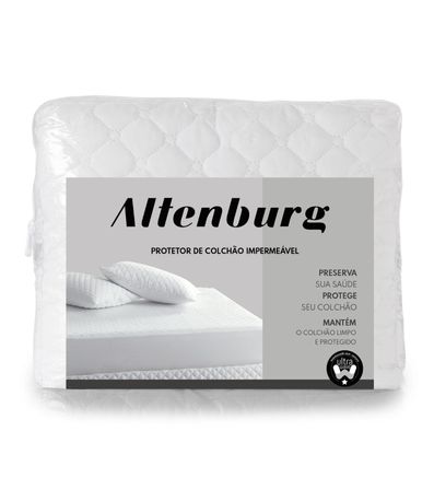 Protetor de Colchão Impermeável Casal Altenburg Branco