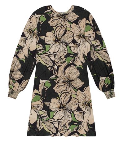 Vestido Curto Plus Size Secret Glam Verde