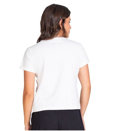 Blusa Feminina Estampada Select Off White