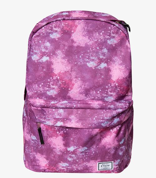 Mochila Escolar Estampada Yins Roxo