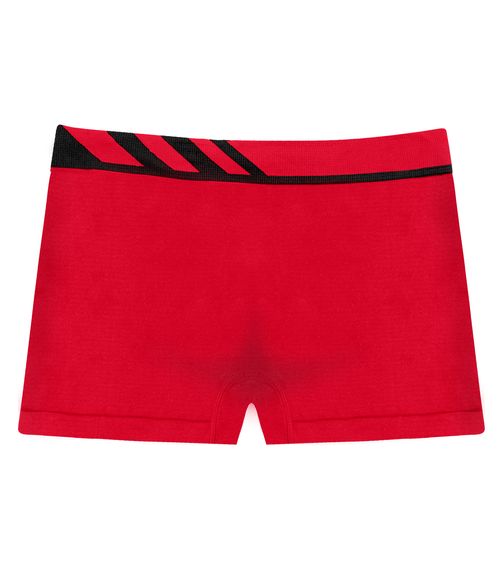 Cueca Boxer Lisa Microfibra Altomax Vermelho
