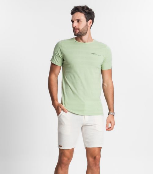 Bermuda Em Moletinho Linho Masculina Diametro Bege