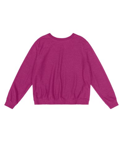 Blusão Feminino Plus Size Secret Glam Roxo