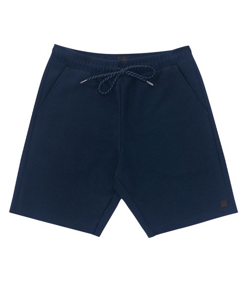 Bermuda Masculina Em Moletinho Diametro Azul