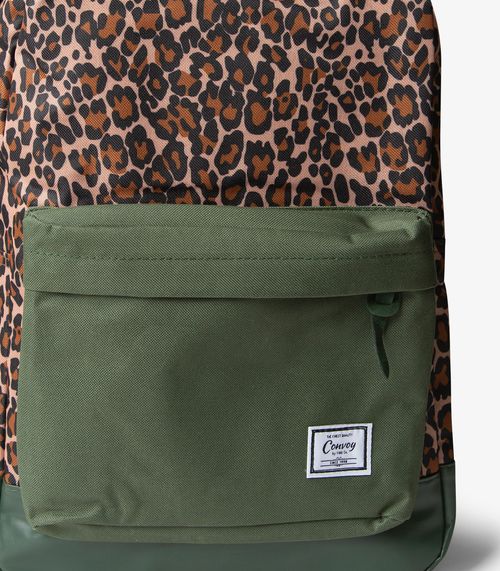 Mochila Escolar Casual Estampa Oncinha Yins Verde