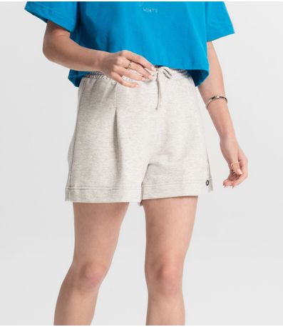 Shorts Clochard Juvenil Feminino Minty Cinza