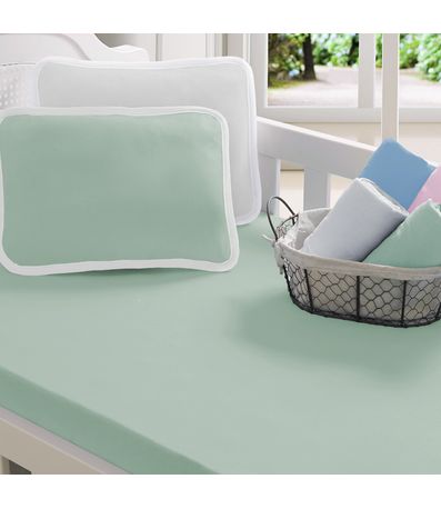 Lençol Baby Liso Avulso Vivaldi Verde