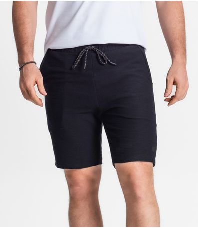Bermuda Masculina Plus Size Diametro Preto