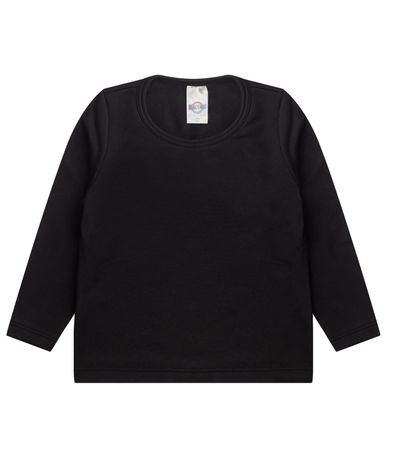 Blusa Termica Infantil Segunda Pele Kappes Preto