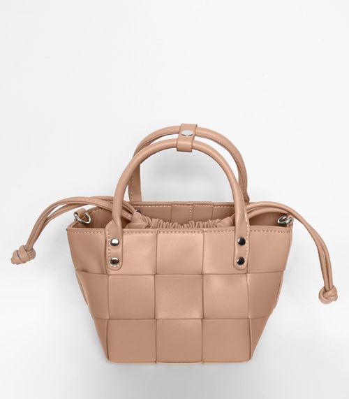 Bolsa Feminina Saco 2 em 1 Bela Gaia Bege