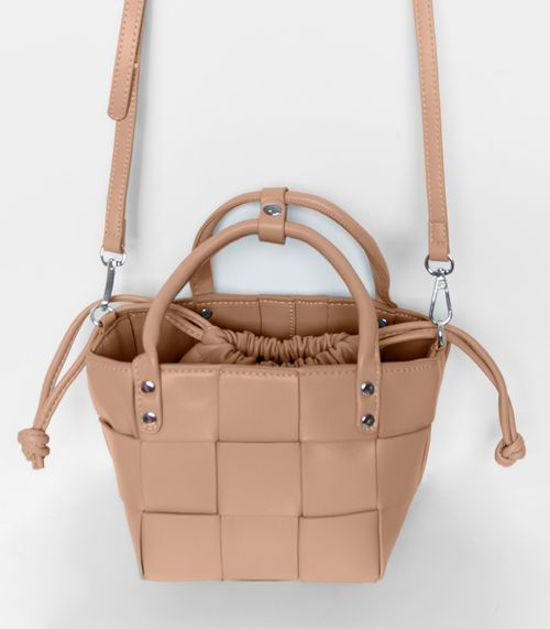Bolsa Feminina Saco 2 em 1 Bela Gaia Bege