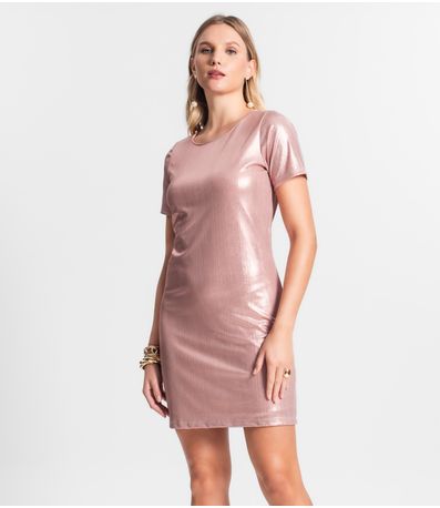 Vestido Feminino Metalizado Endless Unica