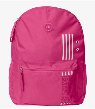 Mochila Escolar Feminina Pop Clio Rosa