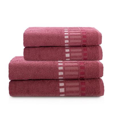 Toalha De Banho Bossa Camesa Vermelho