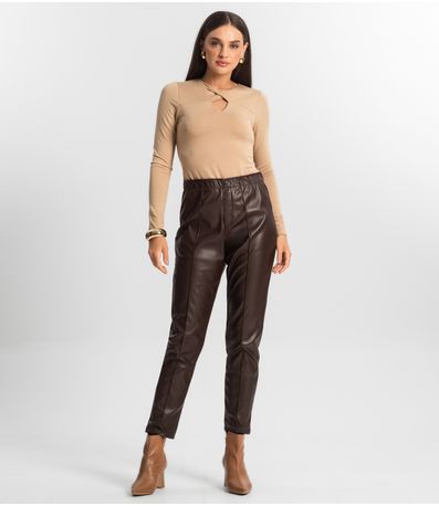 Calça Legging Feminina Endless Marrom