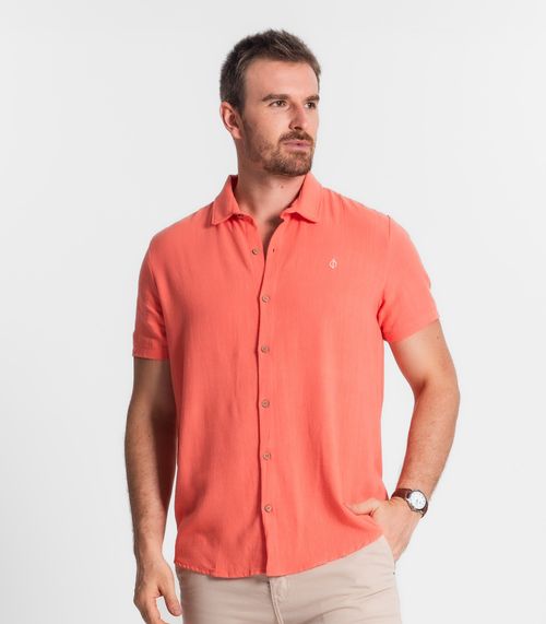Camisa De Linho Strong Masculina Diametro Rosa