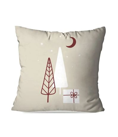 Capa De Almofada Natal Wevans Bege