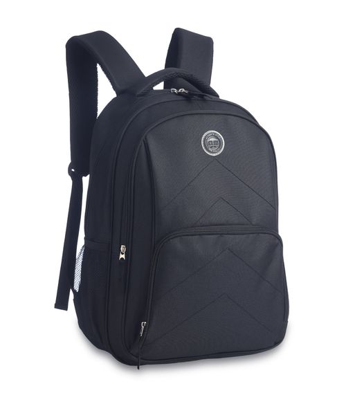Mochila Escolar Unissex Casual Clio Preto