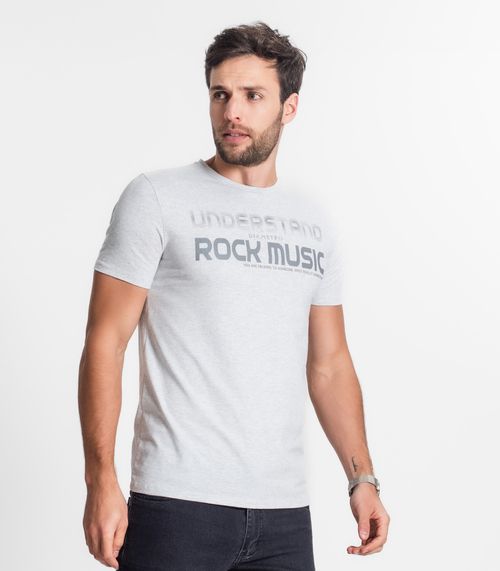 Camiseta Masculina Diametro Cinza