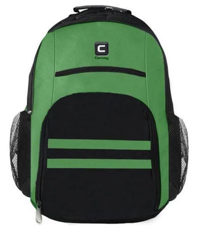 Mochila Com Bolso Frontal Yins Verde