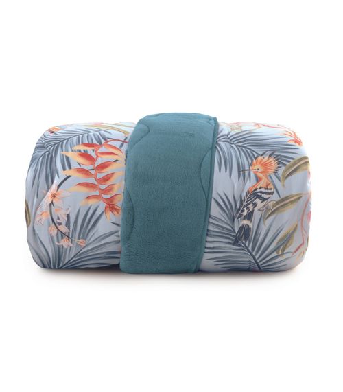 Edredom Blend Confort Casal Altenburg Azul