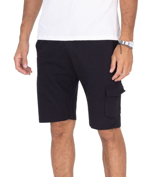 Bermuda Moletinho Masculina Seletc Preto