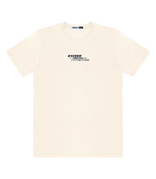 Camiseta Juvenil Masculina Minty Bege