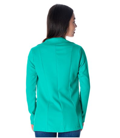 Blazer Feminino De Microfibra Misso Verde