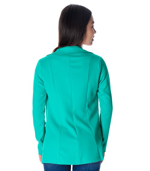 Blazer Feminino De Microfibra Misso Verde
