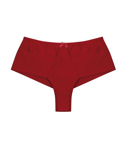 Calcinha Microfibra Adulto Fio Duplo Dukali Vermelho