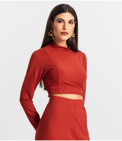 Conjunto de Blusa Com Saia Endless Vermelho