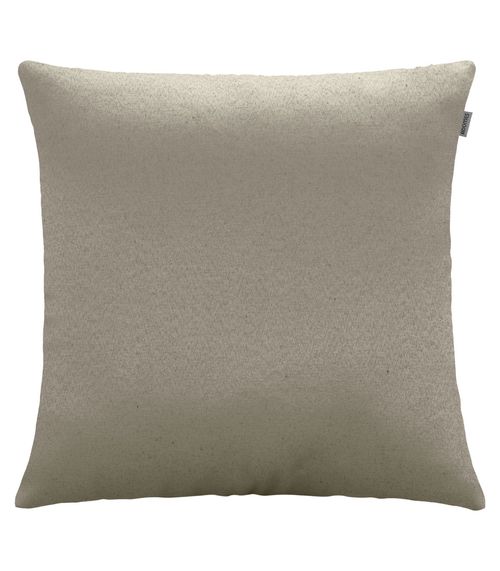 Capa De Almofada Jacquard Liso Adomes Bege