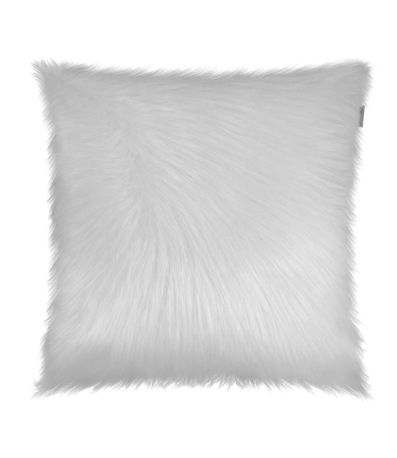 Capa De Almofada Em Pelúcia Adomes Branco