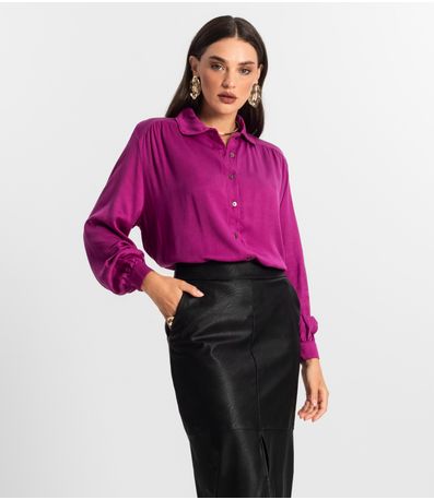 Camisa Feminina Manga Longa Endless Rosa