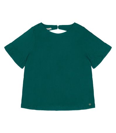 Blusa Plus Size Feminina Secret Glam Verde