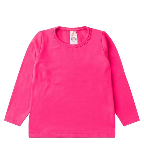 Blusa Termica Juvenil Segunda Pele Kappes Rosa